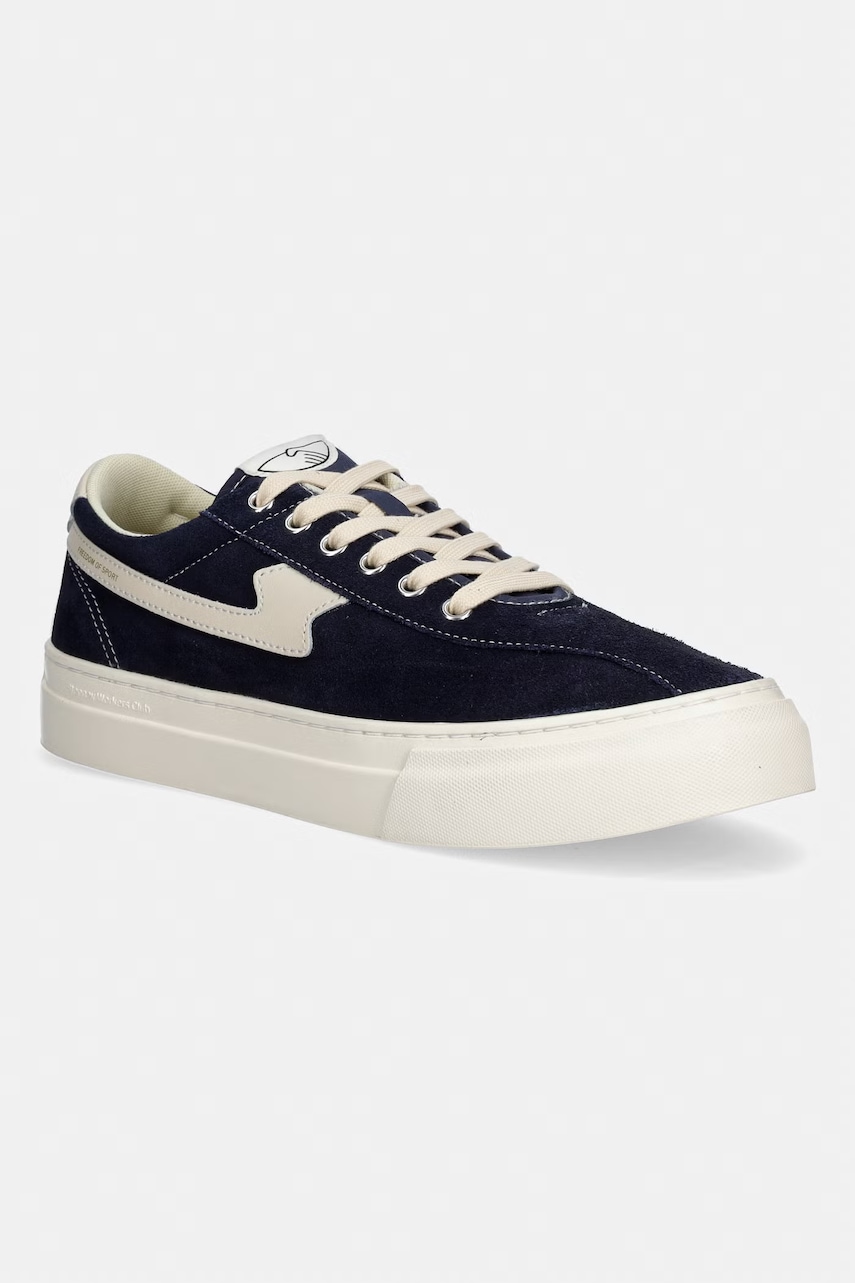 Stepney Workers Club DELLOW S-STRIKE SUEDE tenisówki męskie zamszowe
