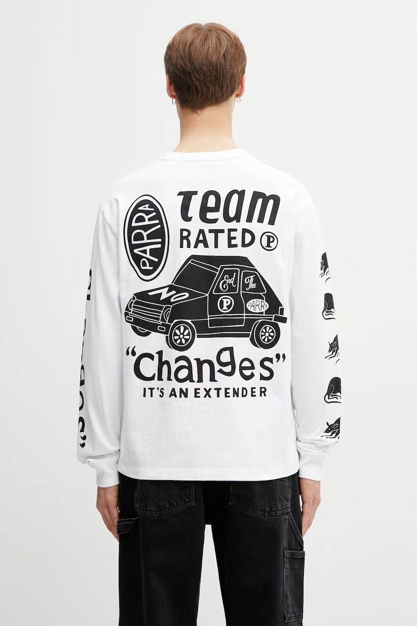 by Parra Team changes longsleeve męski bawełniany
