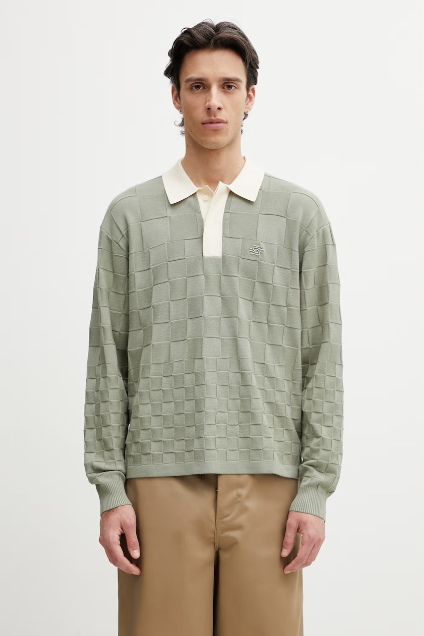 Filling Pieces Rugby sweter damski z wiskozy