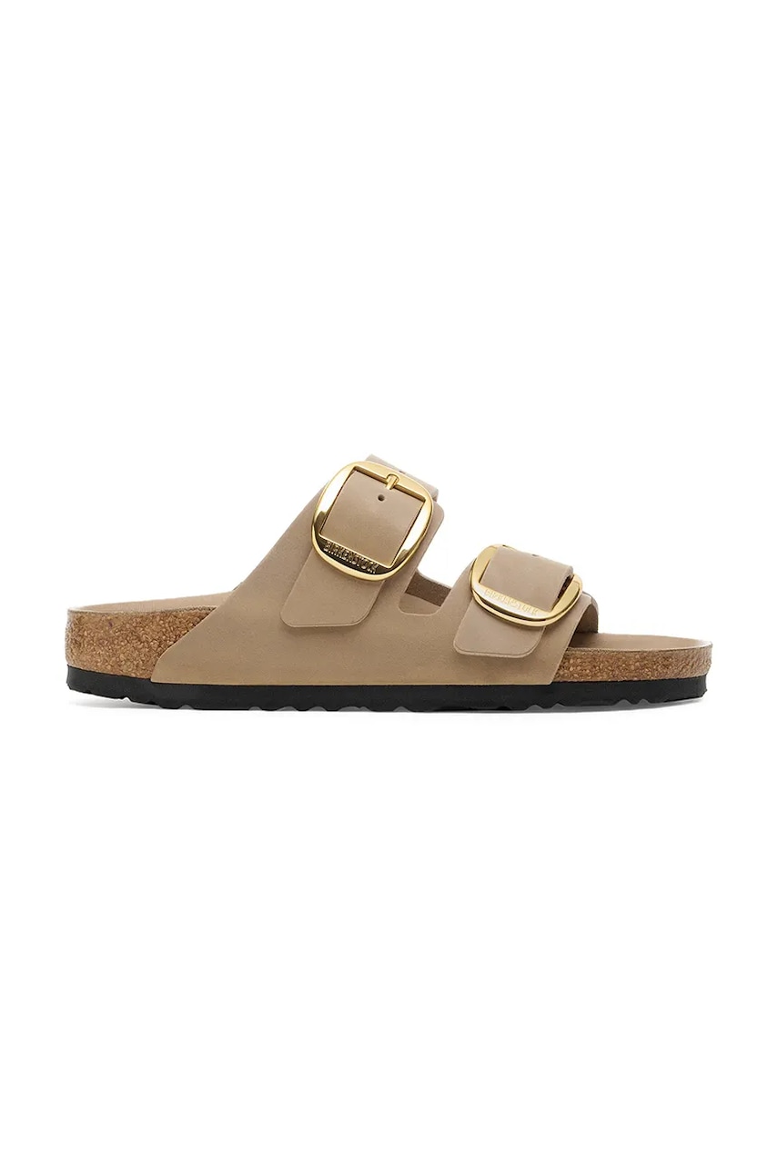 Birkenstock klapki skórzane Boston Big Buckle