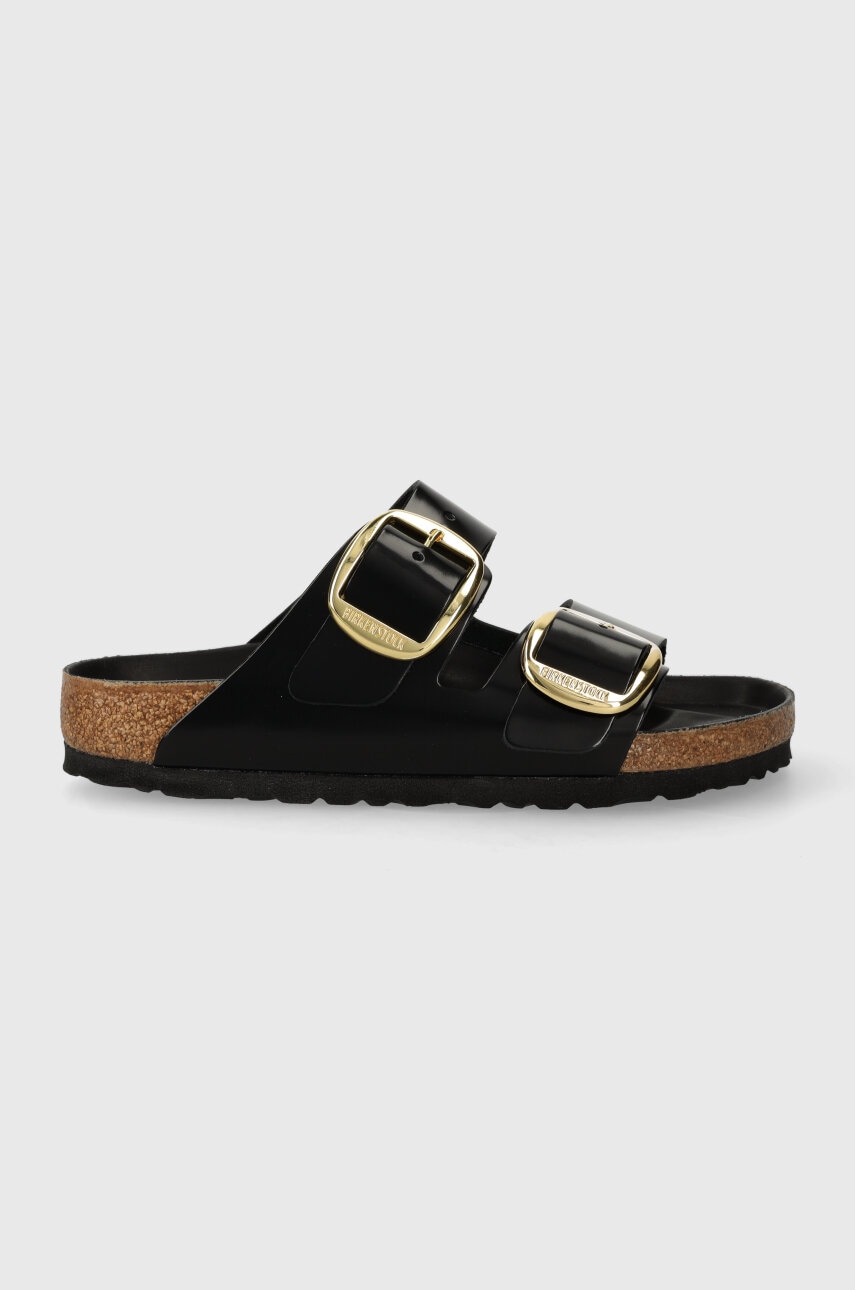 Birkenstock klapki skórzane Arizona Big Buckle