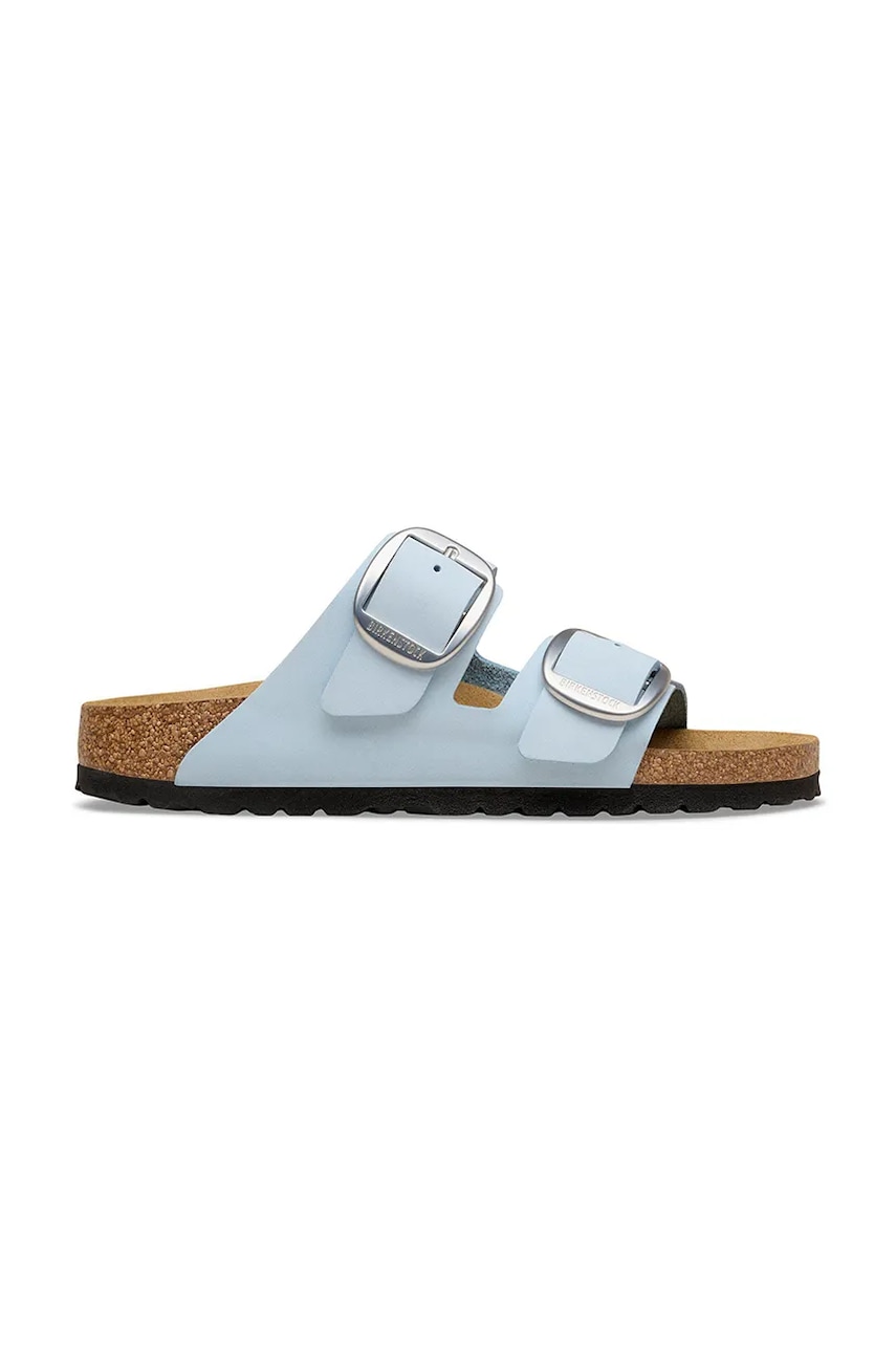 Birkenstock klapki skórzane Arizona Big Buckle
