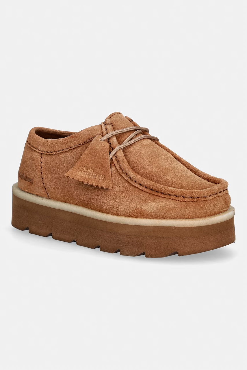 Clarks Originals Meare Walla. mokasyny damskie zamszowe