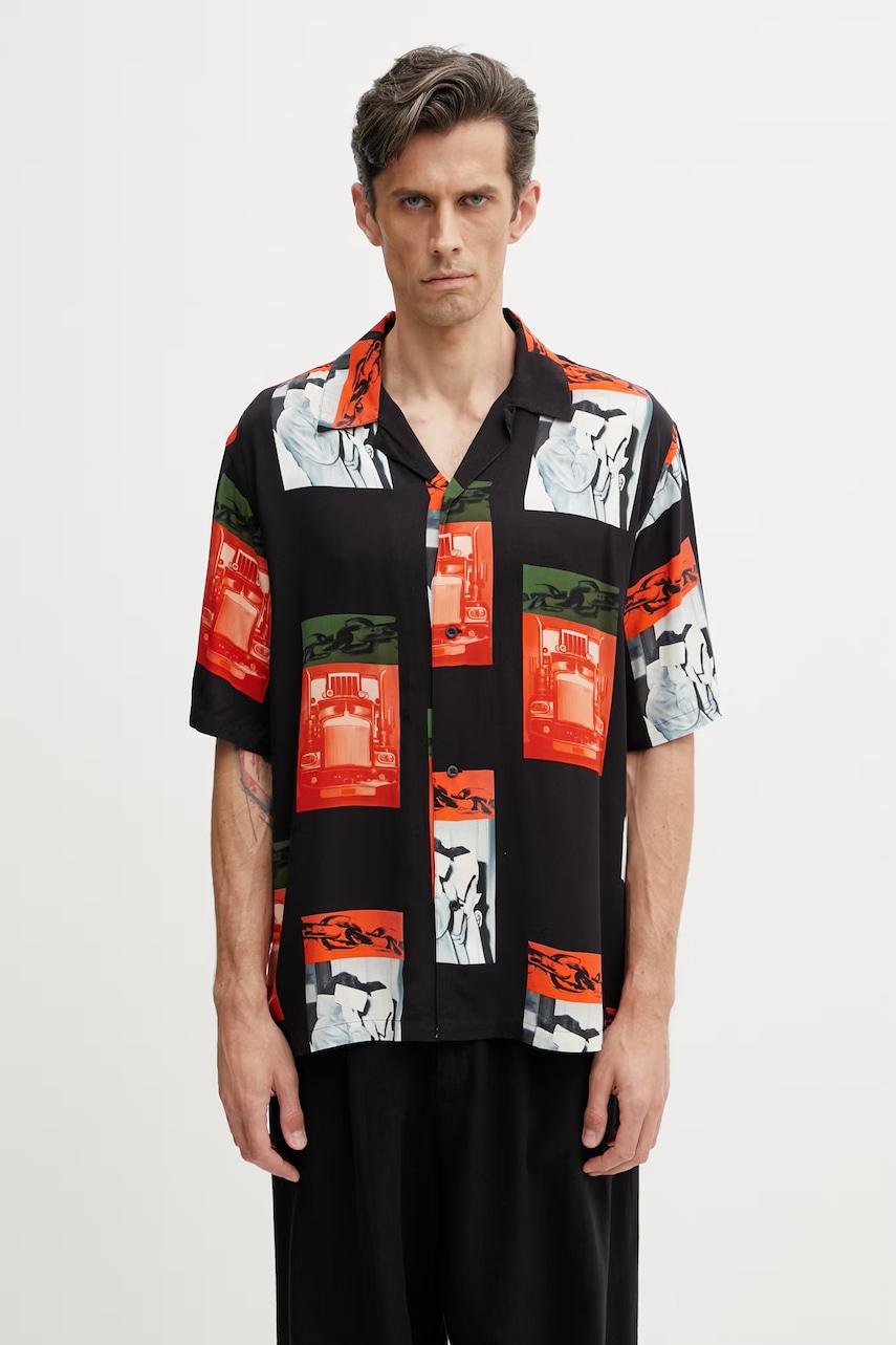 Carhartt WIP S/S Sean Hamilton Shirt koszula z wiskozy męska