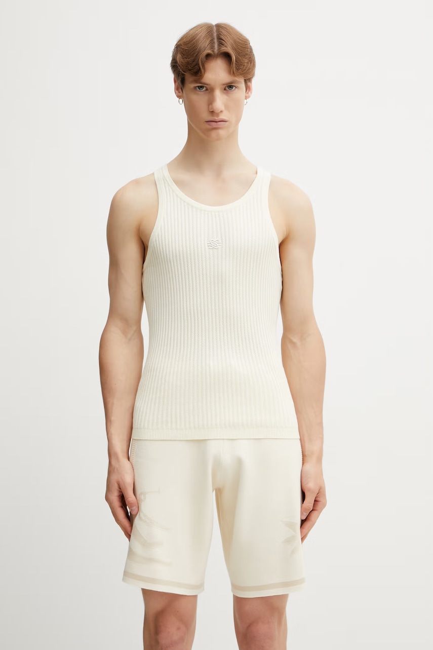 Filling Pieces Tank Top top bawełniany męski
