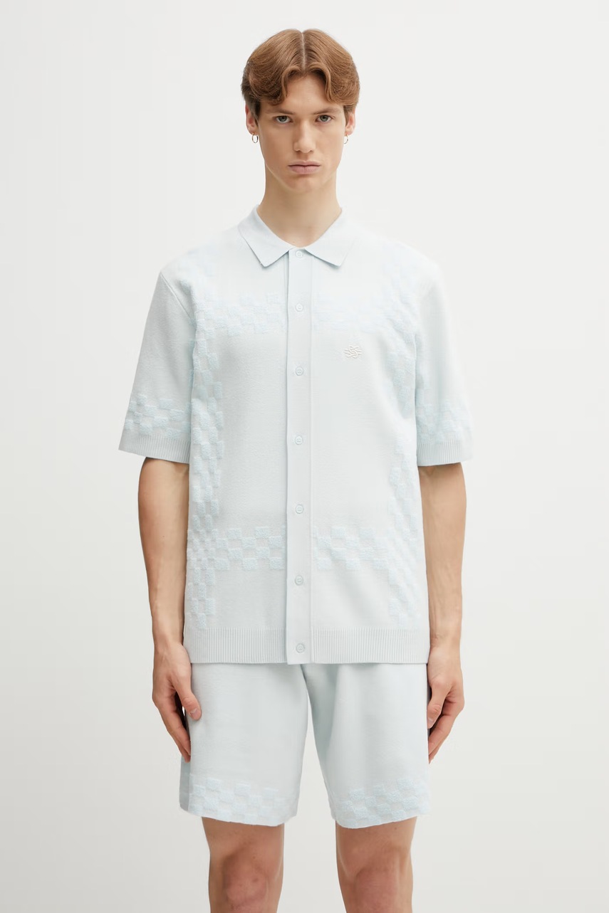 Filling Pieces Resort Shirt koszula z wiskozą męska