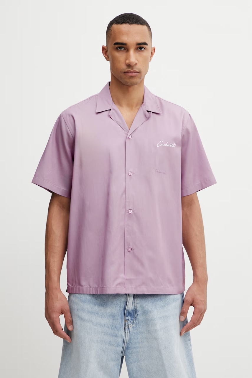 Carhartt WIP S/S Delray Shirt koszula bawełniana męska