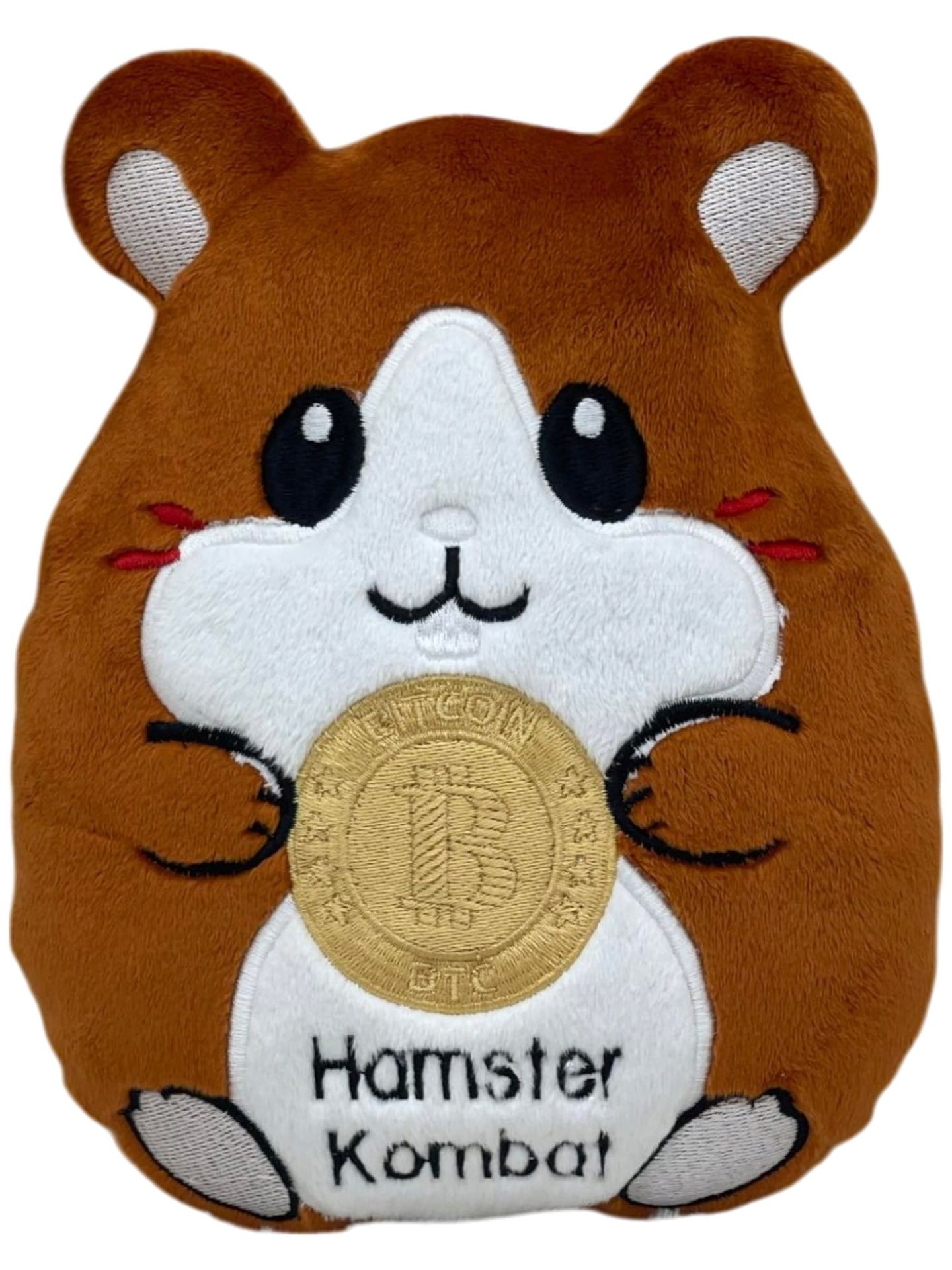 Pluszowy chomik Bitcoin idealny prezent dla miłośnika kryptowalut i Hamster Kombat