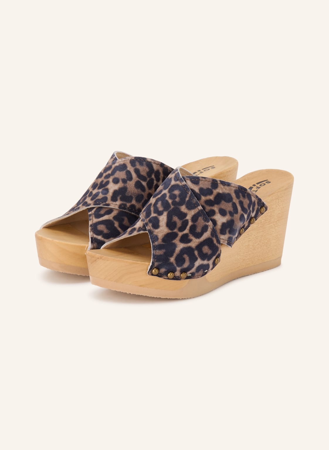 Softclox Kolecty Na Platformie Antje beige