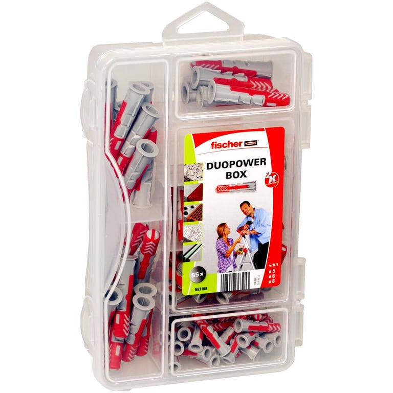 Fischer 553109 kotwa śrubowa/kołek rozporowy 85 szt. Wtyczka ścienna