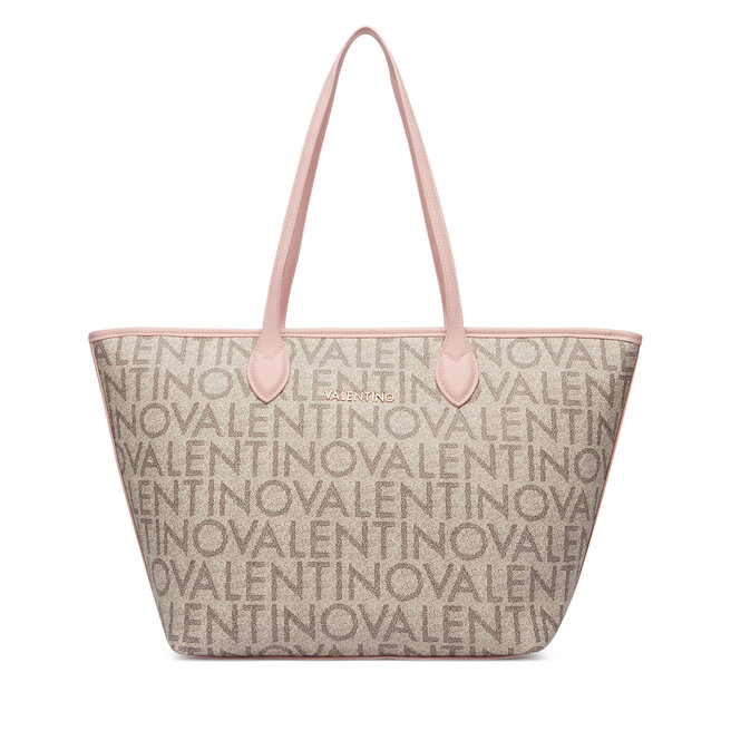 Torebka Valentino Logo VBSA1F02 Beżowy