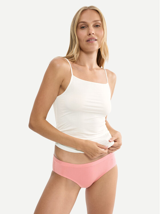 Triumph Top Beauty Layers 10227206 Kremowy Slim Fit