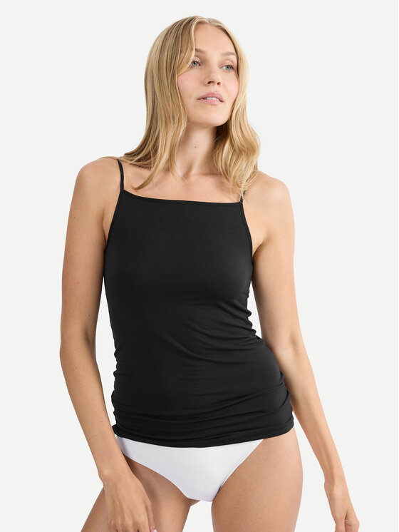 Triumph Top Beauty Layers 10227206 Czarny Slim Fit