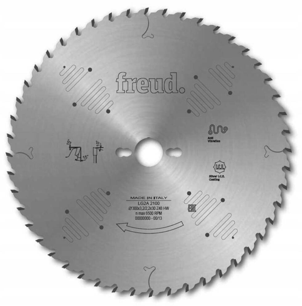 Freud Tarcza do cięcia drewna uniwersalna 300x3,2/2,2x30 mm Z36 LG2A 1900