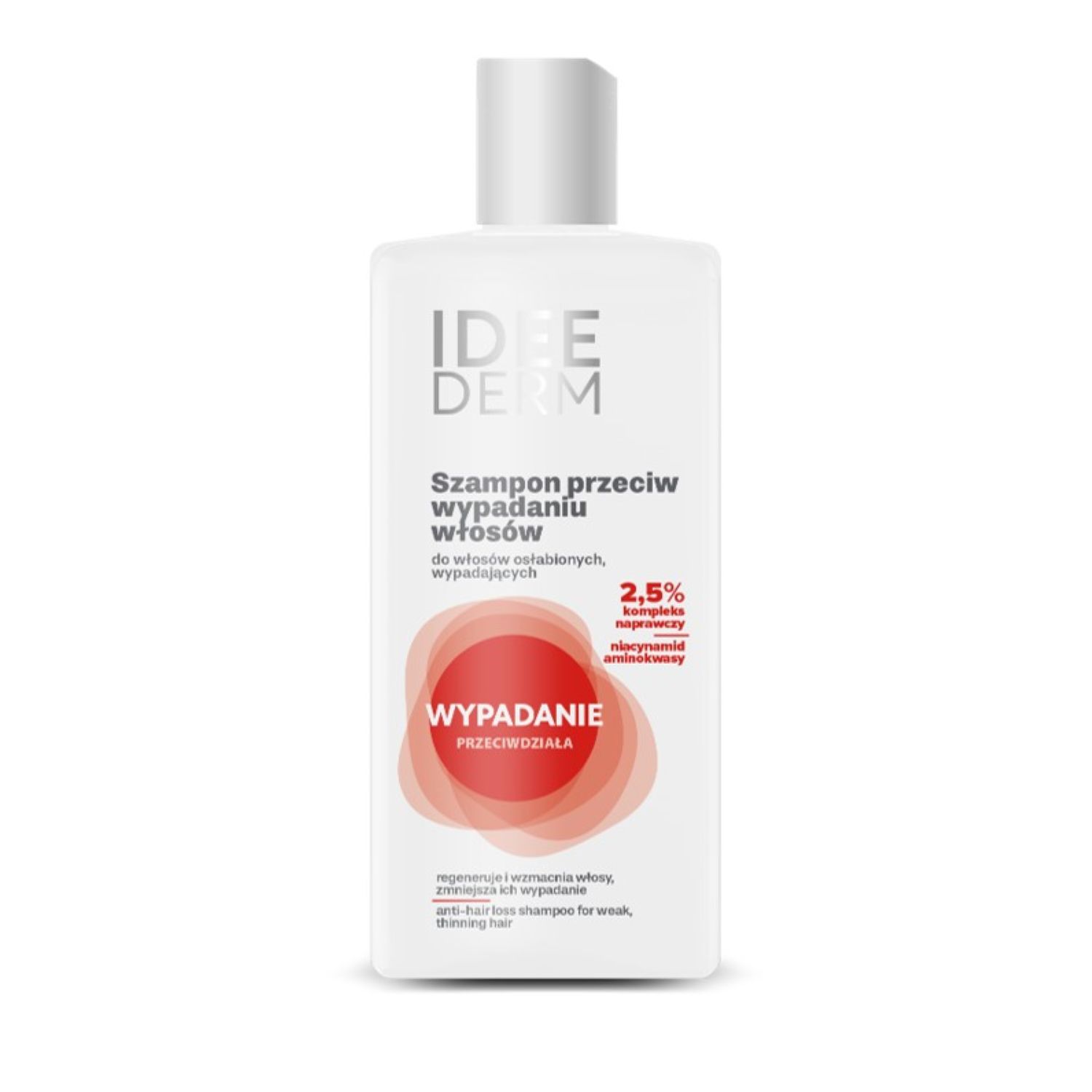 Idee Derm, szampon przeciw wypadaniu włosów, 300 ml