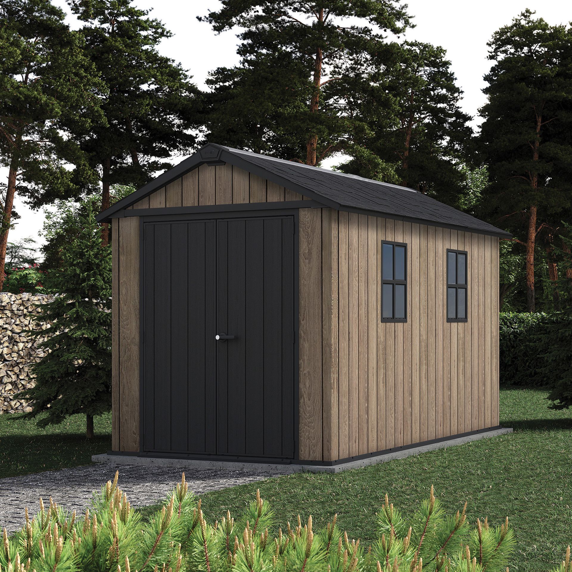 Keter Domek narzędziowy DECO APEX 7511/1175 ASHWOOD