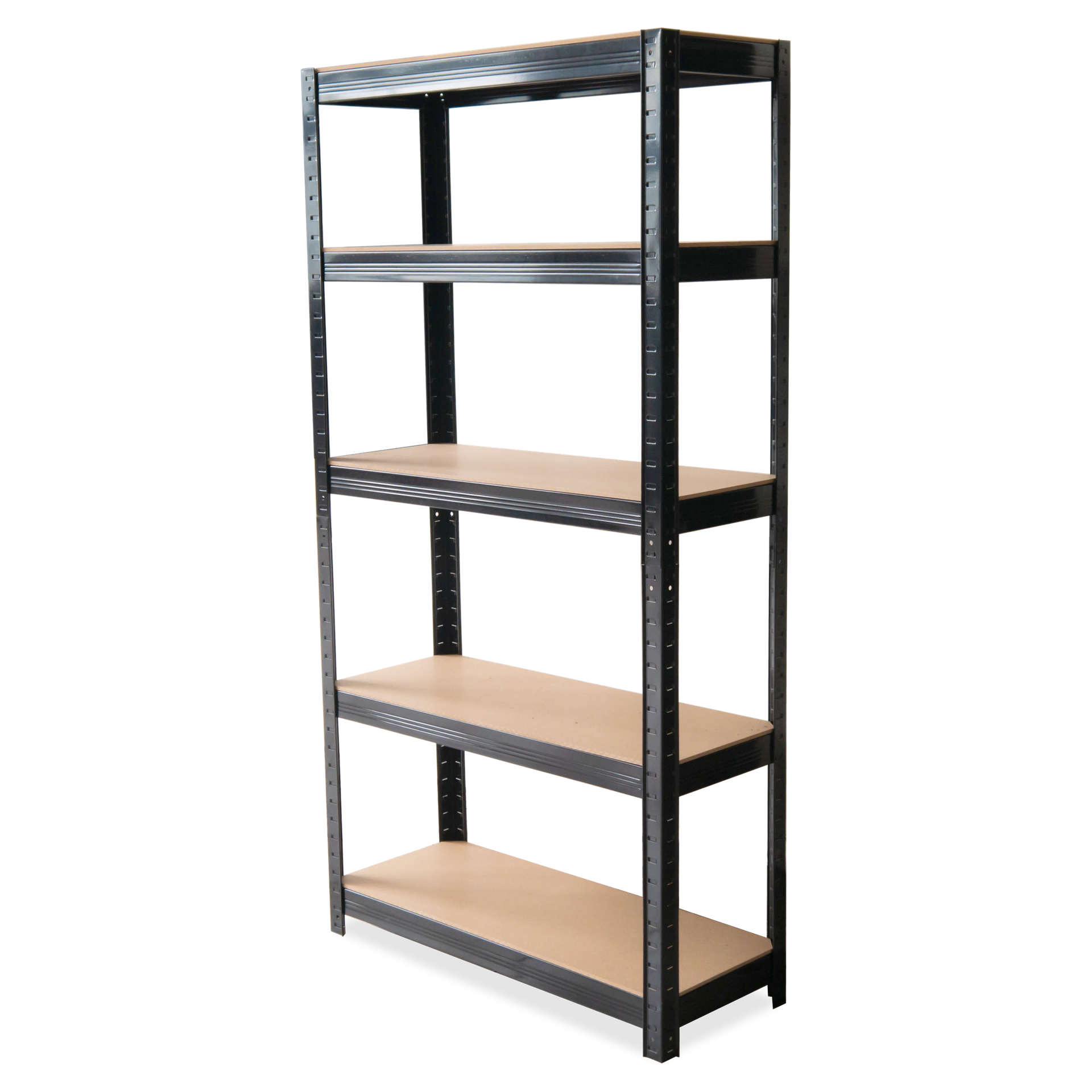 Regał warsztatowy metalowy 180x90x40cm BLACK - Hardmaister