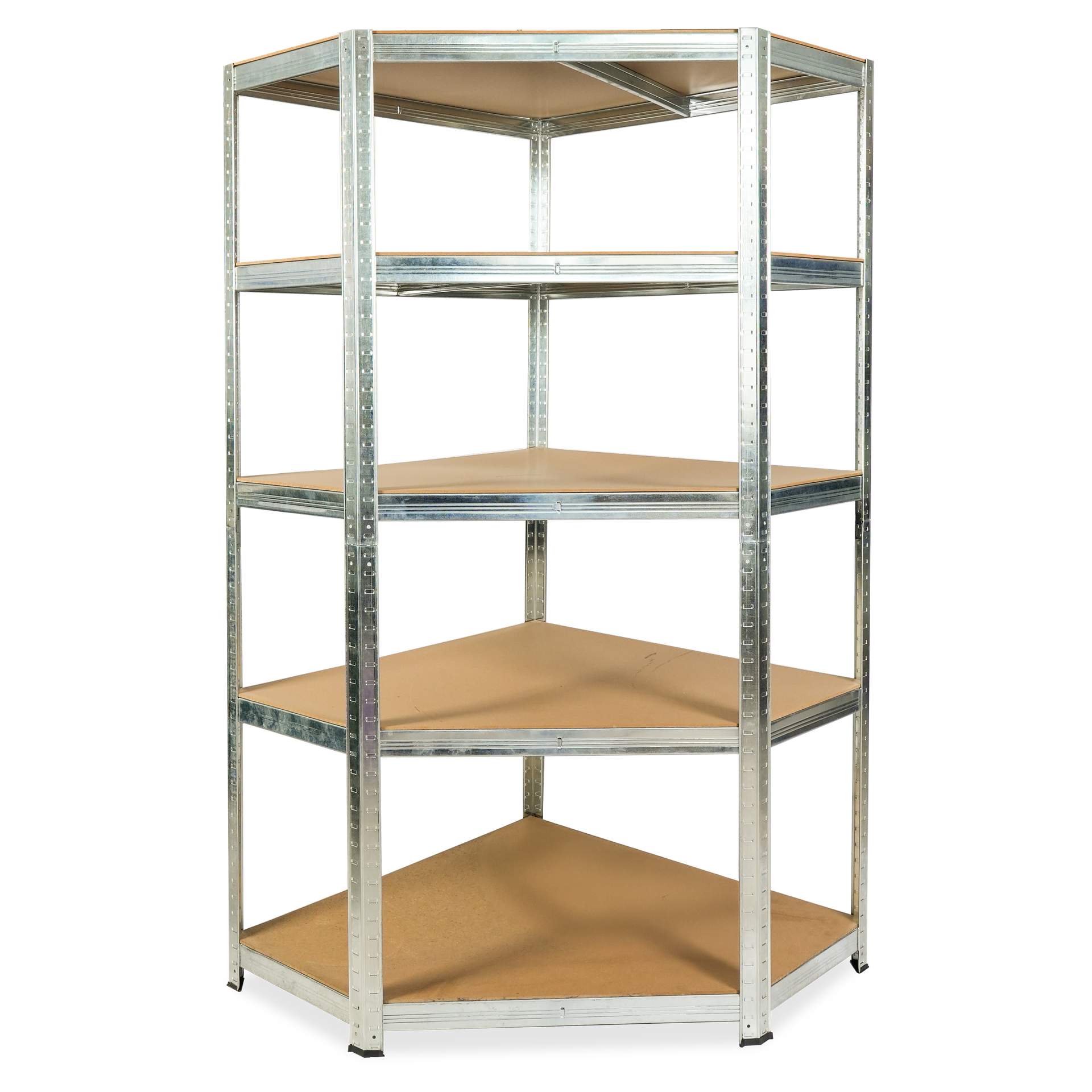 Regał metalowy narożny 180 x 90 x 40cm - Hardmaister