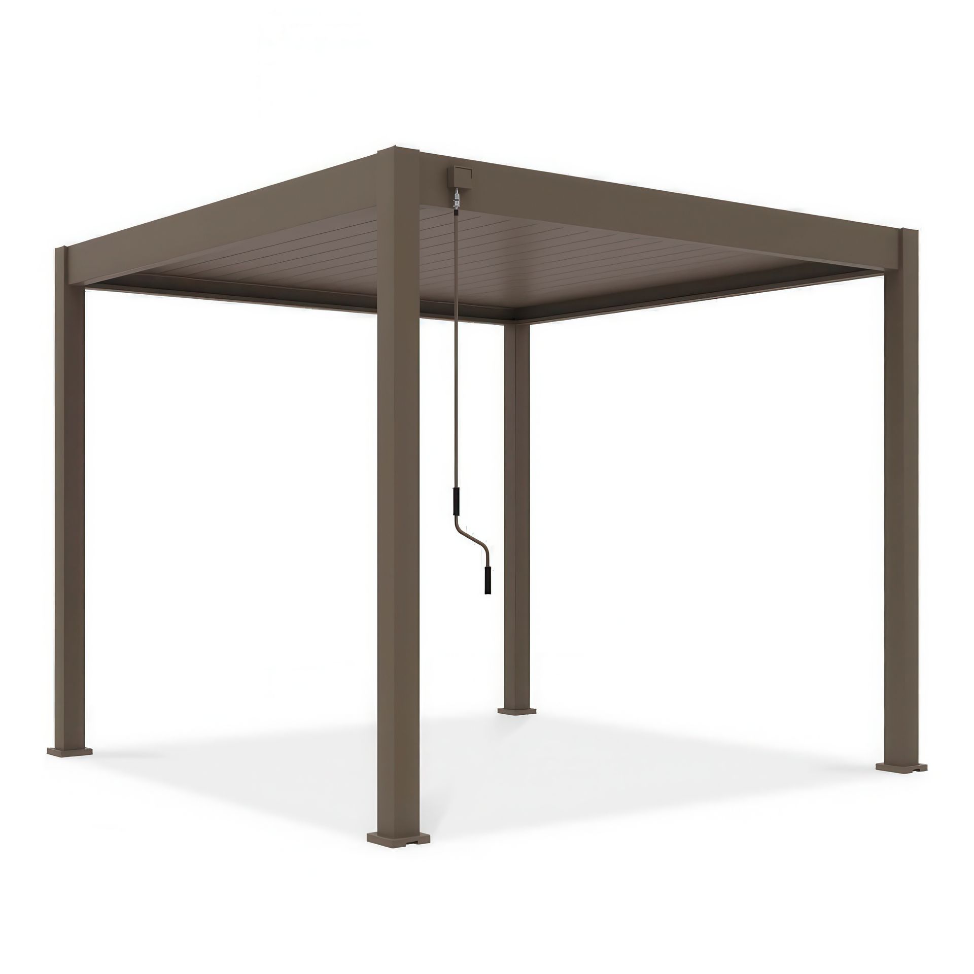 GUTROOF Pergola tarasowa ELEGANCE 3x3 Taupe