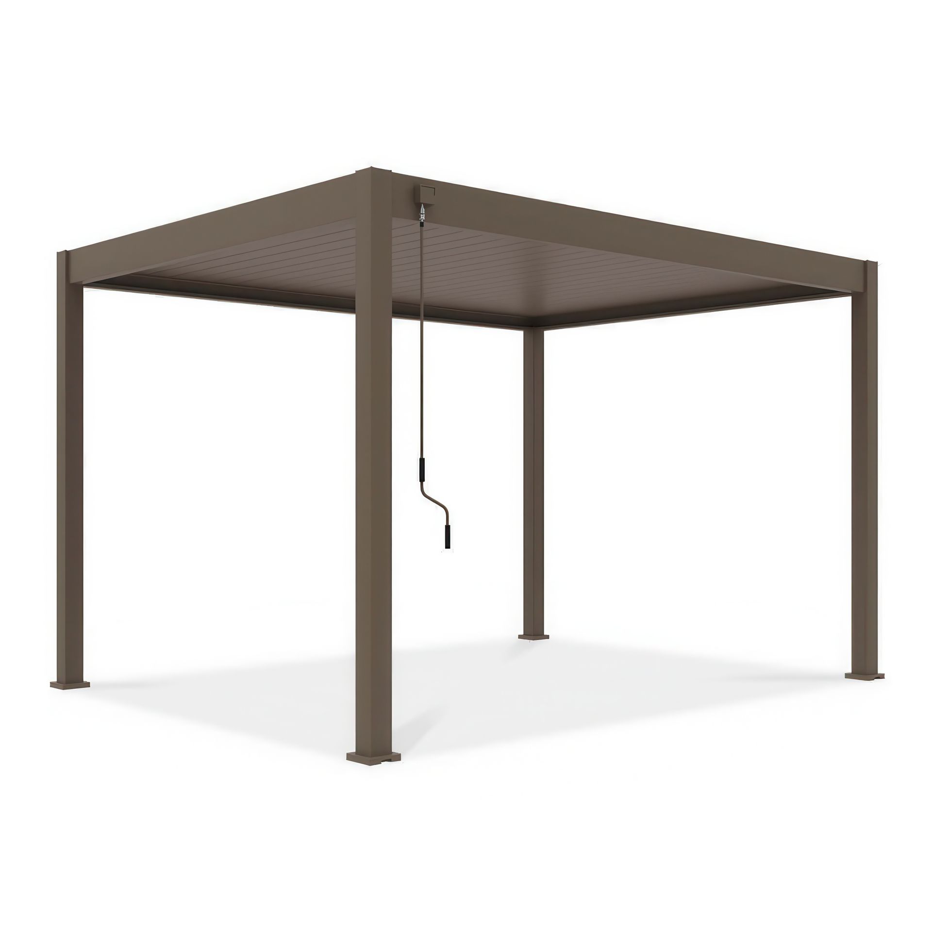 GUTROOF Pergola ogrodowa na taras ELEGANCE 3x4 Taupe