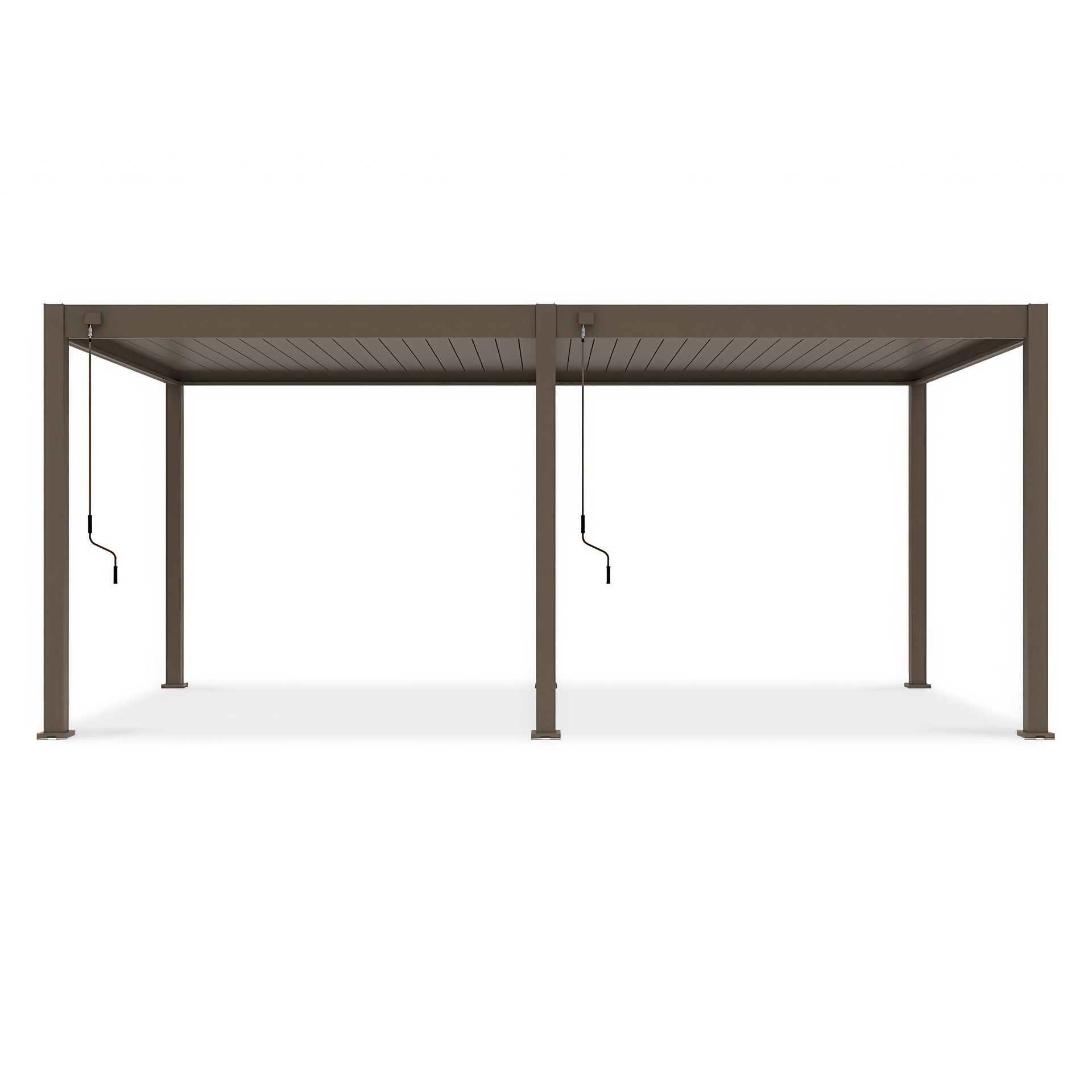 GUTROOF Pergola ogrodowa ELEGANCE 3x6 Taupe