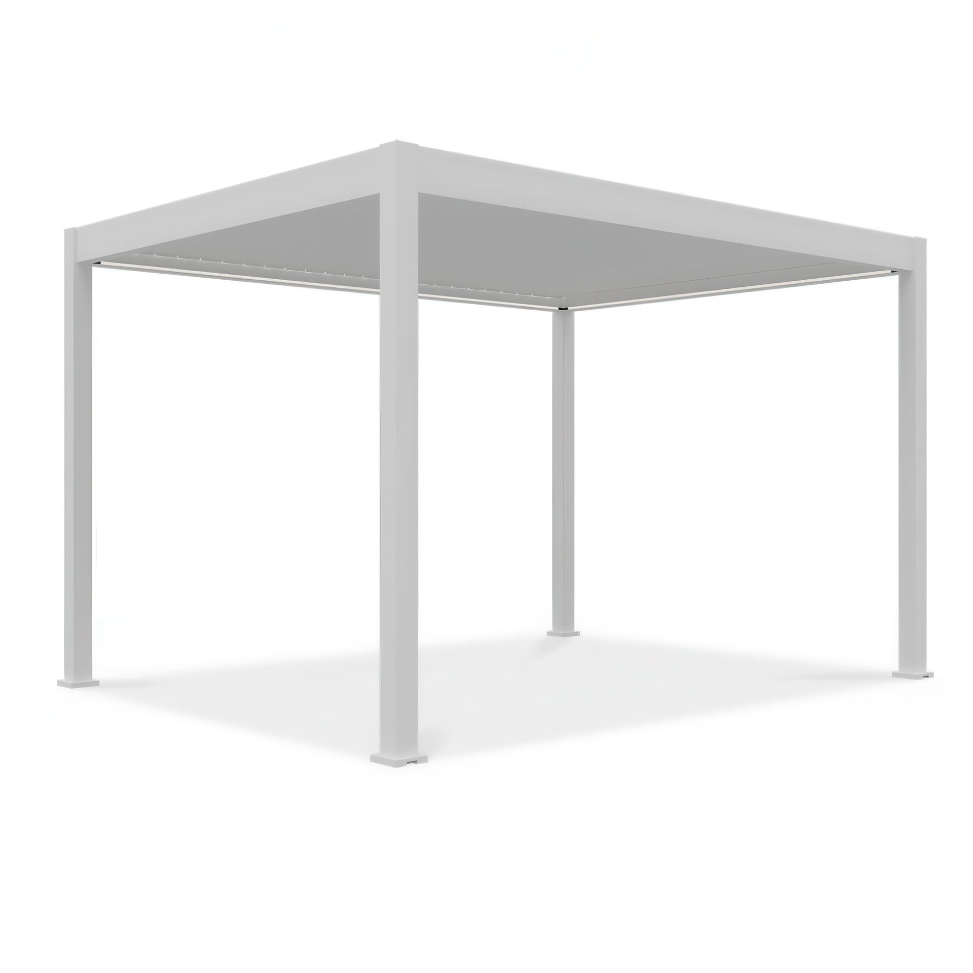 GUTROOF Pergola automatyczna ELEGANCE AUTOMATIC 3x4 z oświetleniem LED White