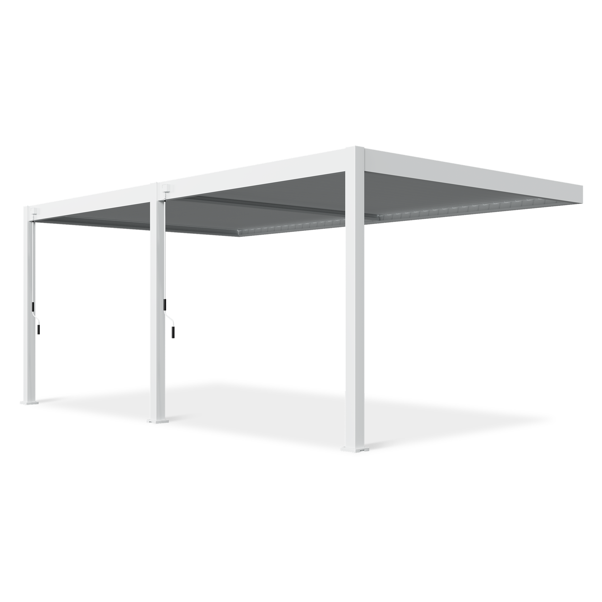 GUTROOF Pergola tarasowa DELUXE Wall 3,6x6 White