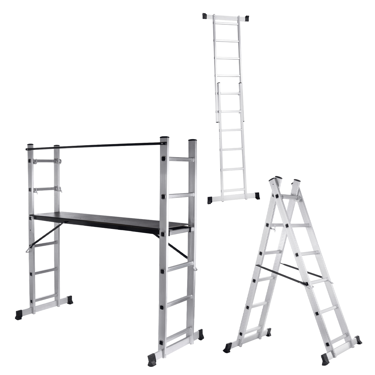 Rusztowanie drabinowe aluminiowe 2x6 – HARDMAISTER