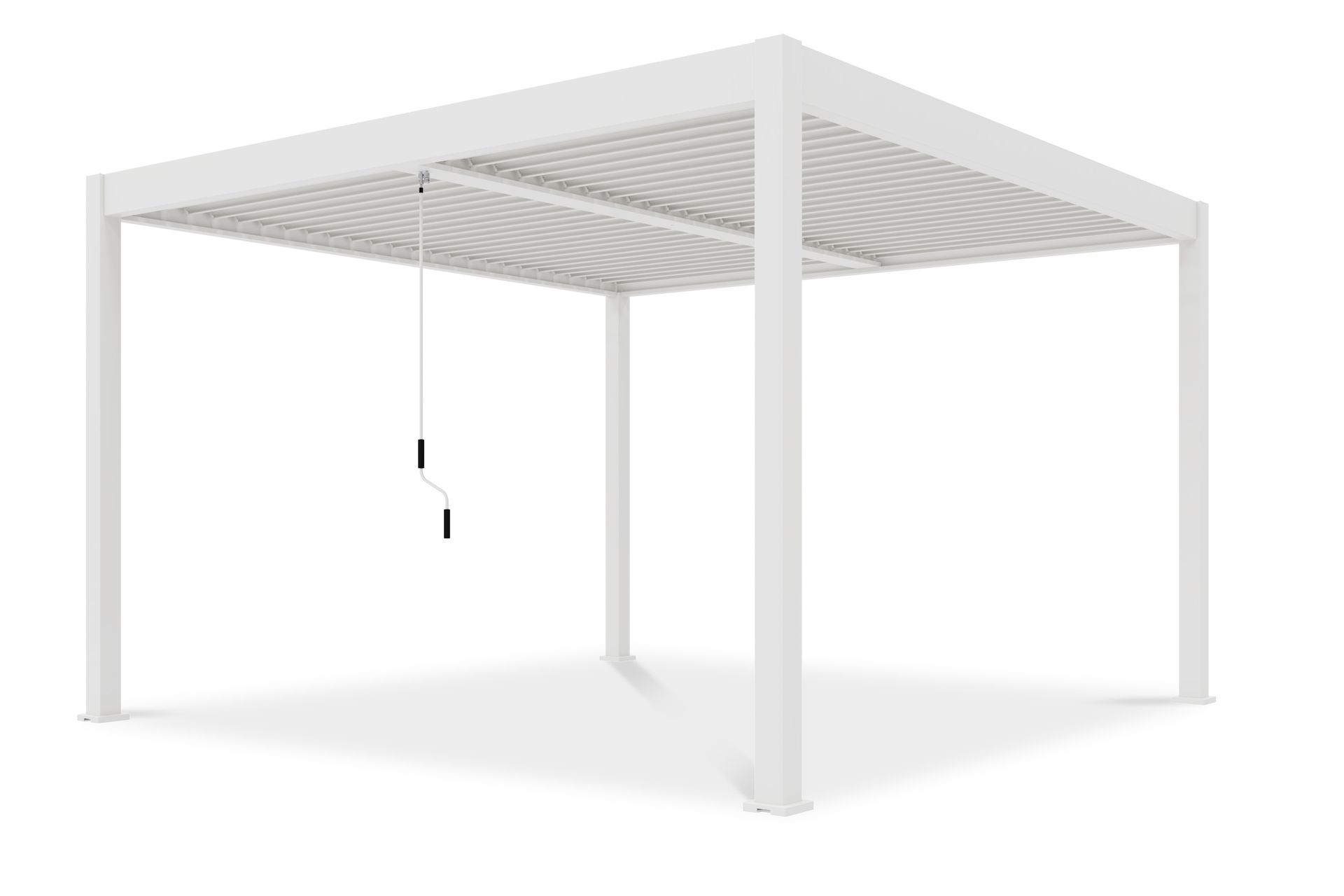 GUTROOF Pergola tarasowa ELEGANCE DUO 4x4 White