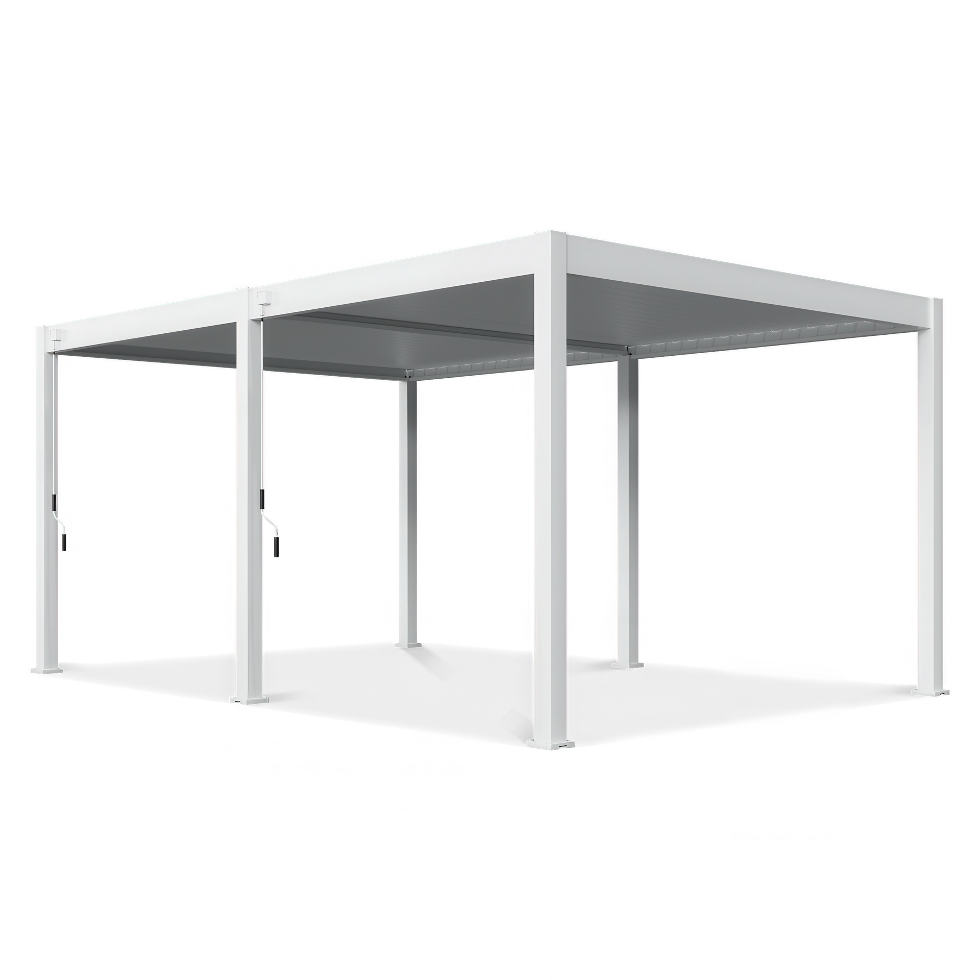 GUTROOF Pergola tarasowa DELUXE 3,6x5,3 White