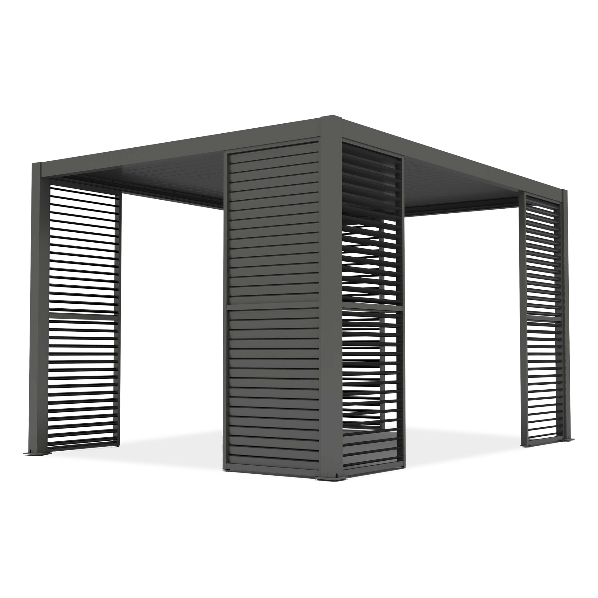 GUTROOF Panel żaluzjowy do pergoli PRIMARY 1 m, Anthracite