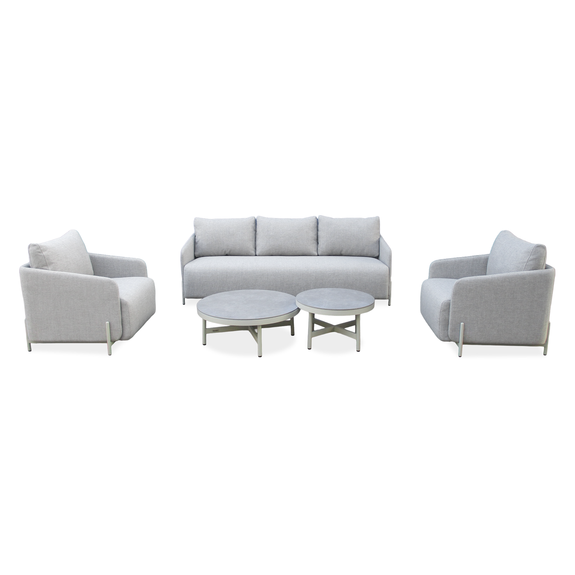 Zestaw ogrodowy AURA CAFFE Melange Grey - Furrore