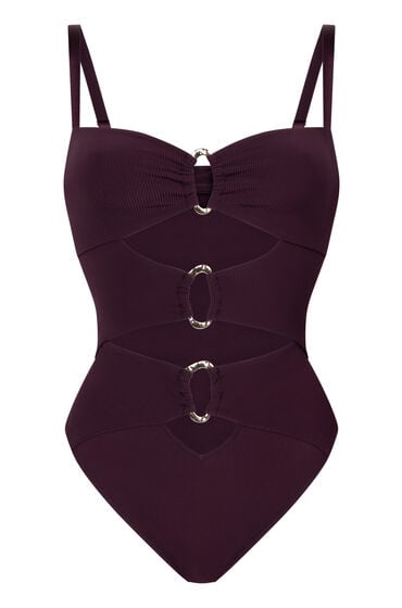 Hunkemöller Body Cassandra Fioletowy