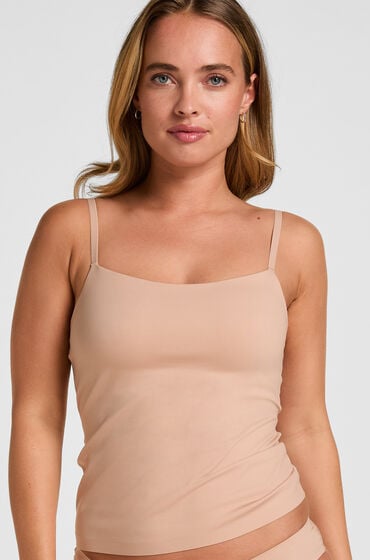 Hunkemöller Top Super Comfort Cami Beżowy