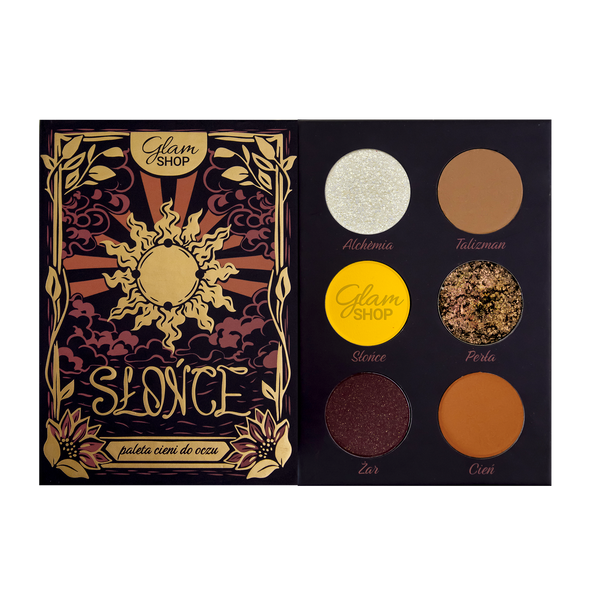 Glam Shop Paleta Cieni do Powiek Słońce