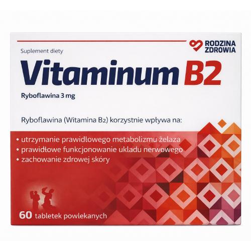 Rodzina Zdrowia Vitaminum B2, 60 tabl.
