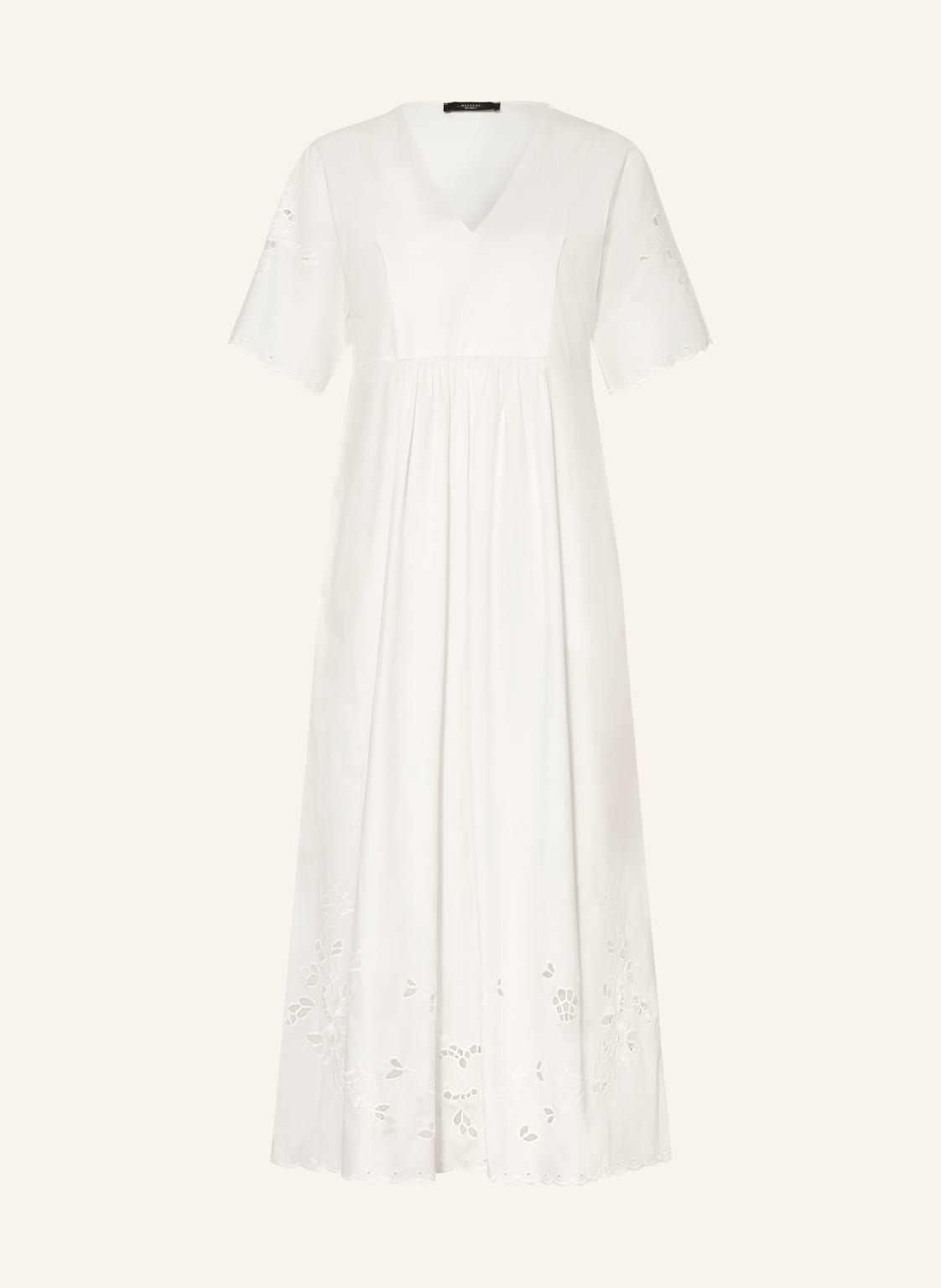 Weekend Max Mara Sukienka Tartufo Z Mieszanki Materiałów weiss