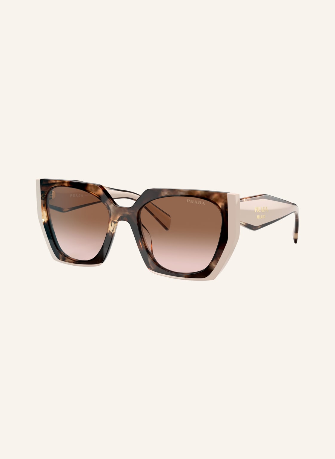 Prada Okulary Przeciwsłoneczne Pr 15wsf braun
