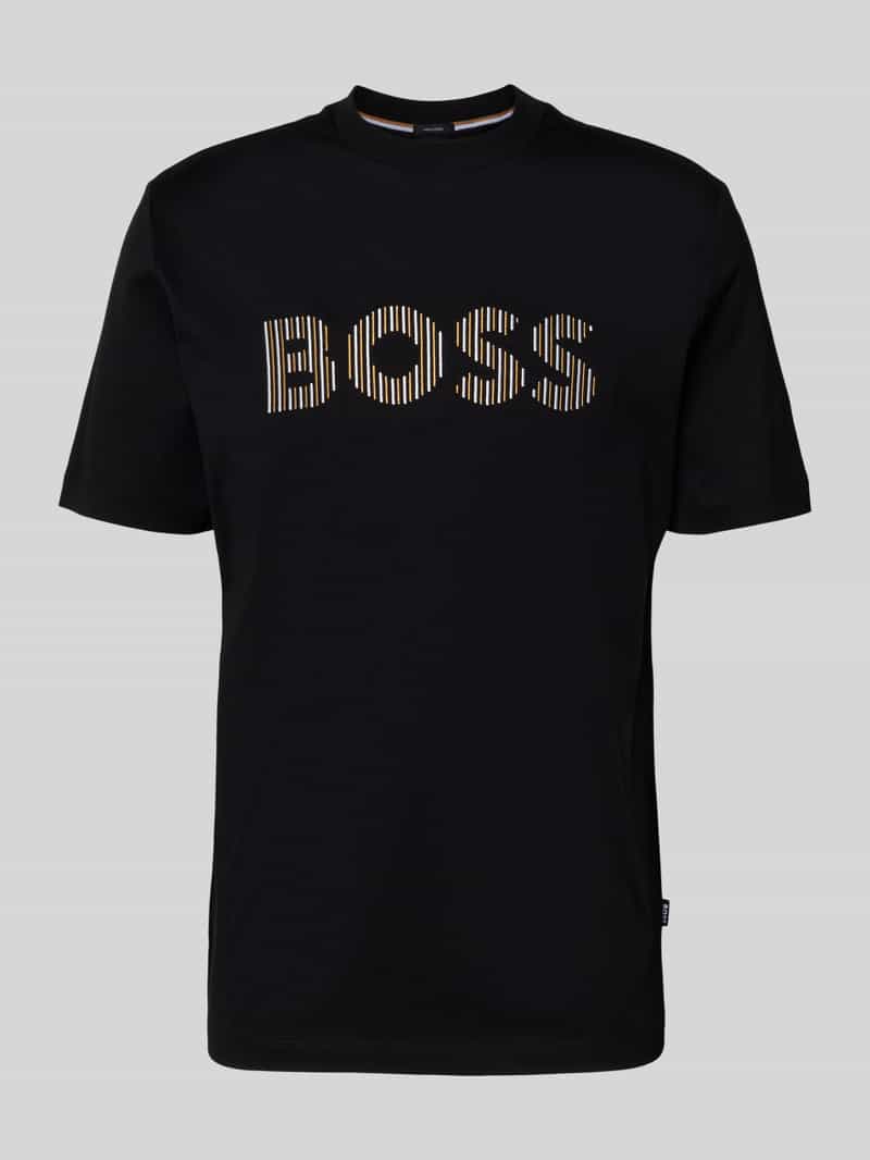 t-shirt o kroju regular fit z czystej bawełny model 'C-THOMPSON 41'