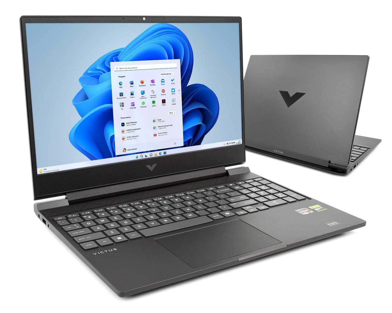HP Victus 15-fb3231nw - Ryzen 7 7445HS 15,6''-144Hz 64GB 1TB Win11Home RTX4050 Czarny C2EX9EA|10M264
