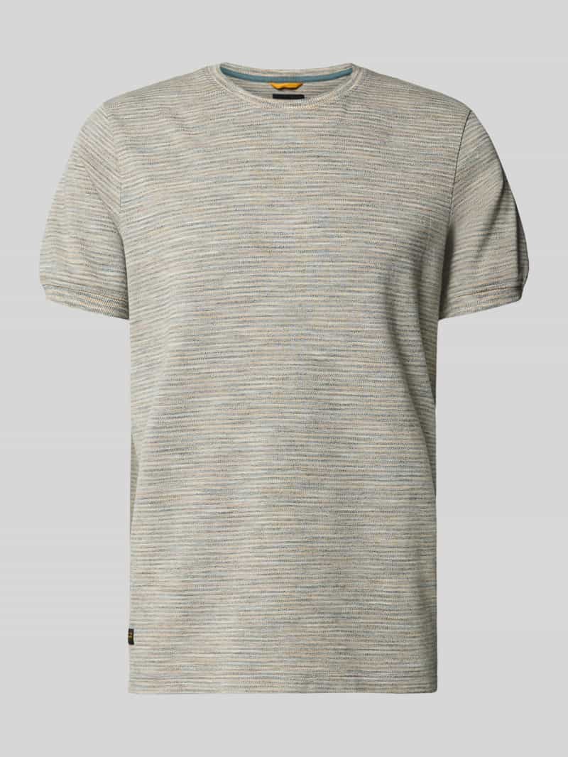 t-shirt z okrągłym dekoltem