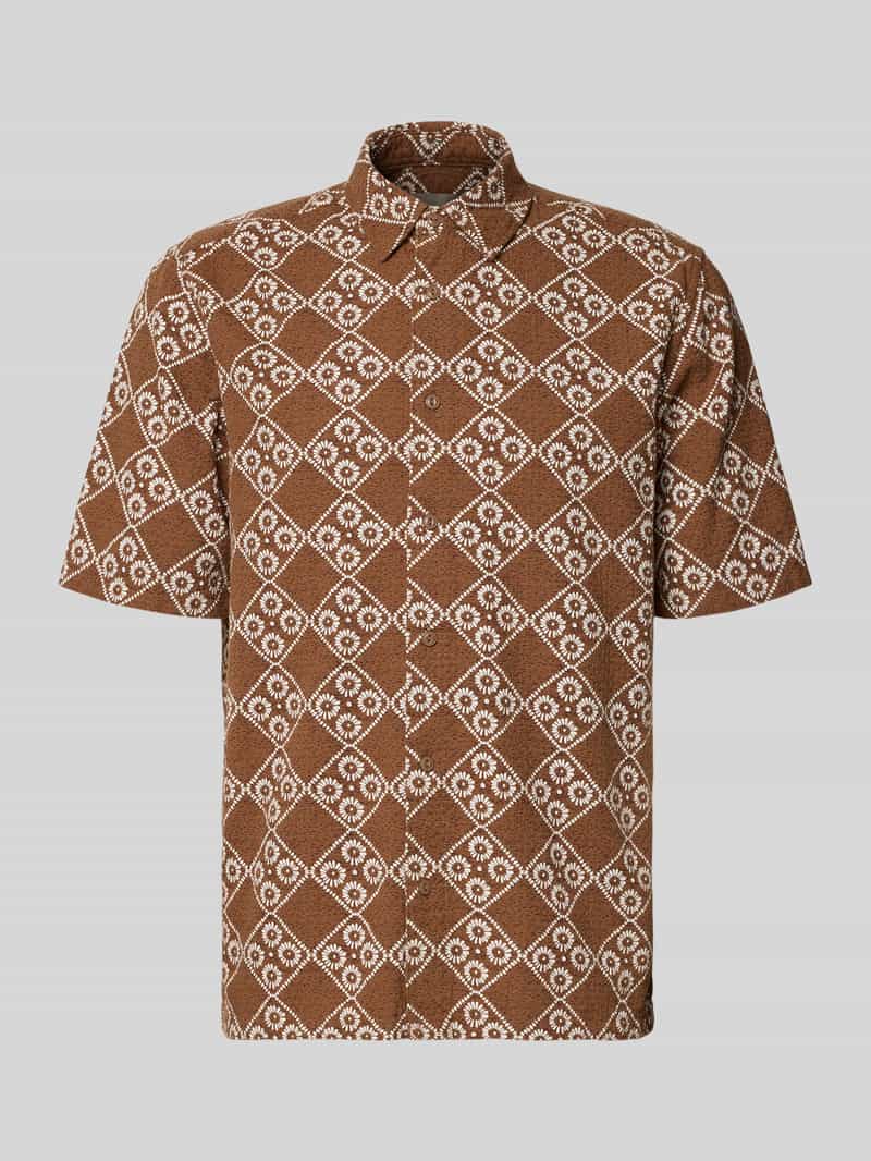 Koszula casualowa o kroju regular fit z czystej bawełny model 'JOHNSON'