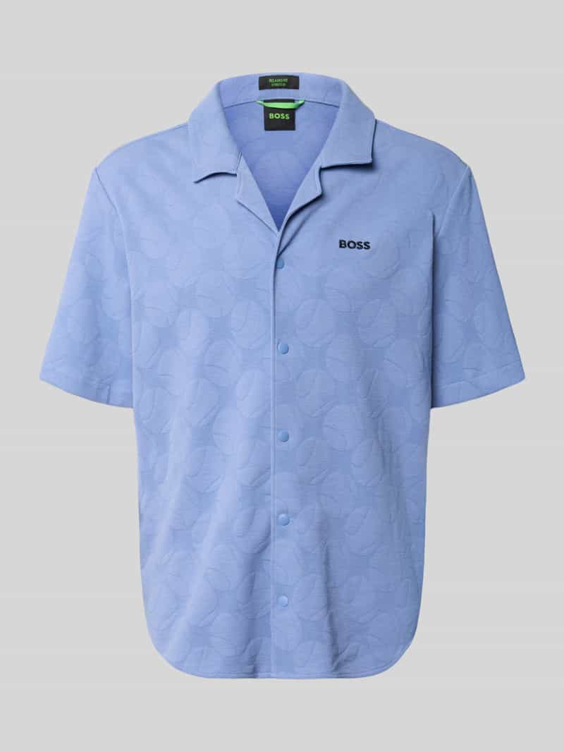 Koszula casualowa o kroju relaxed fit z mieszanki bawełny model 'ST_MEMBER'