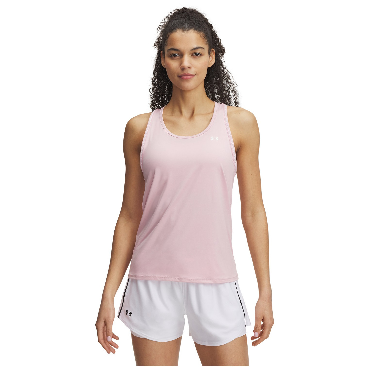 Damski podkoszulek Under Armour Tech Knockout Tank Rozmiar: S / Kolor: różowy