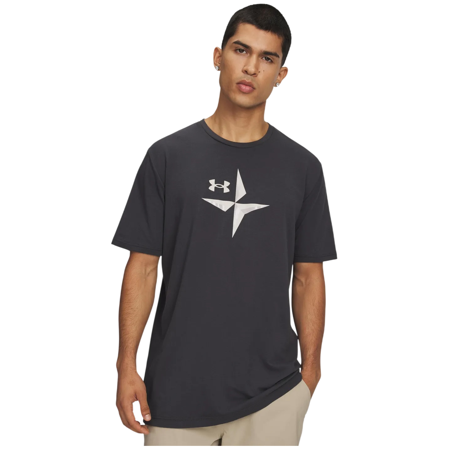 Koszulka męska Under Armour Explor Graphic Ss Rozmiar: M / Kolor: czarny