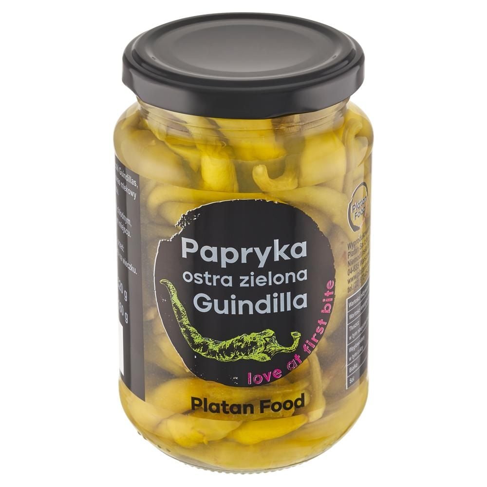 Platan Food Papryka ostra zielona guindilla 320 g