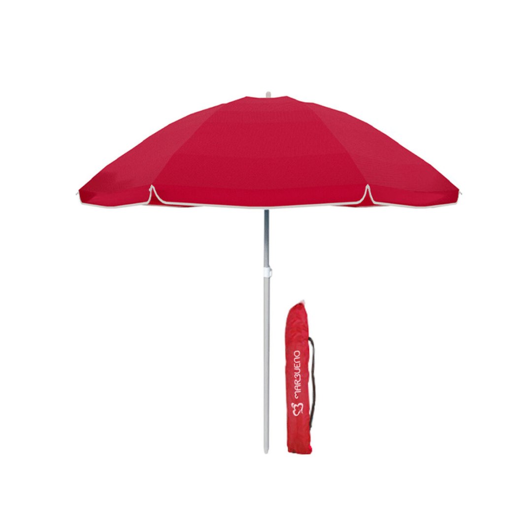 Marbueno Parasol plażowy SUMMER 10109R Czerwony Ø 180 cm