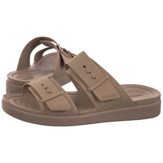 Klapki Brooklyn Buckle Low Low Latte 211215-2Q9 (CR408-a) Crocs