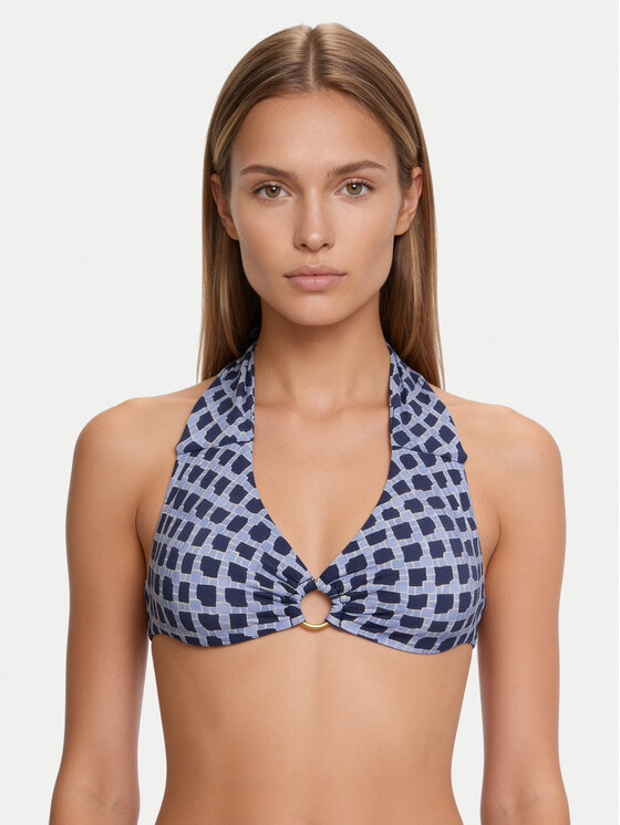 Seafolly Góra od bikini Marseille 31554MF301 Granatowy
