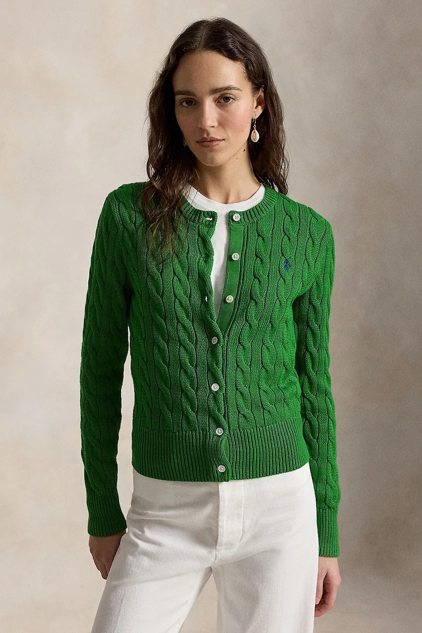 Polo Ralph Lauren kardigan damski bawełniany